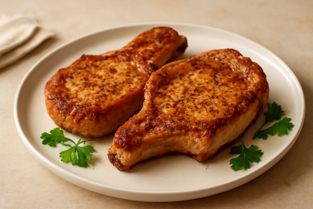Air fryer pork chops