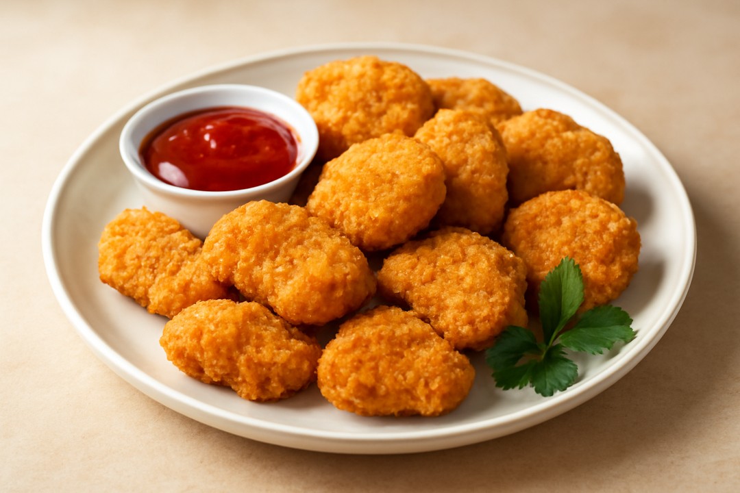 Air fryer crispy chicken nuggets