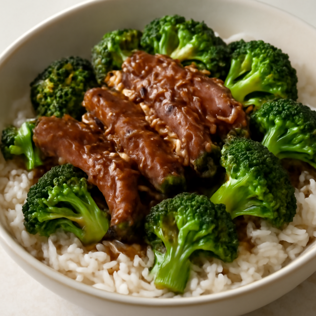 Beef and Broccoli Rice Bowls