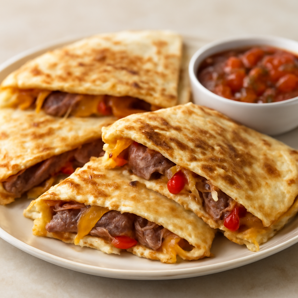Steak Fajita Quesadillas